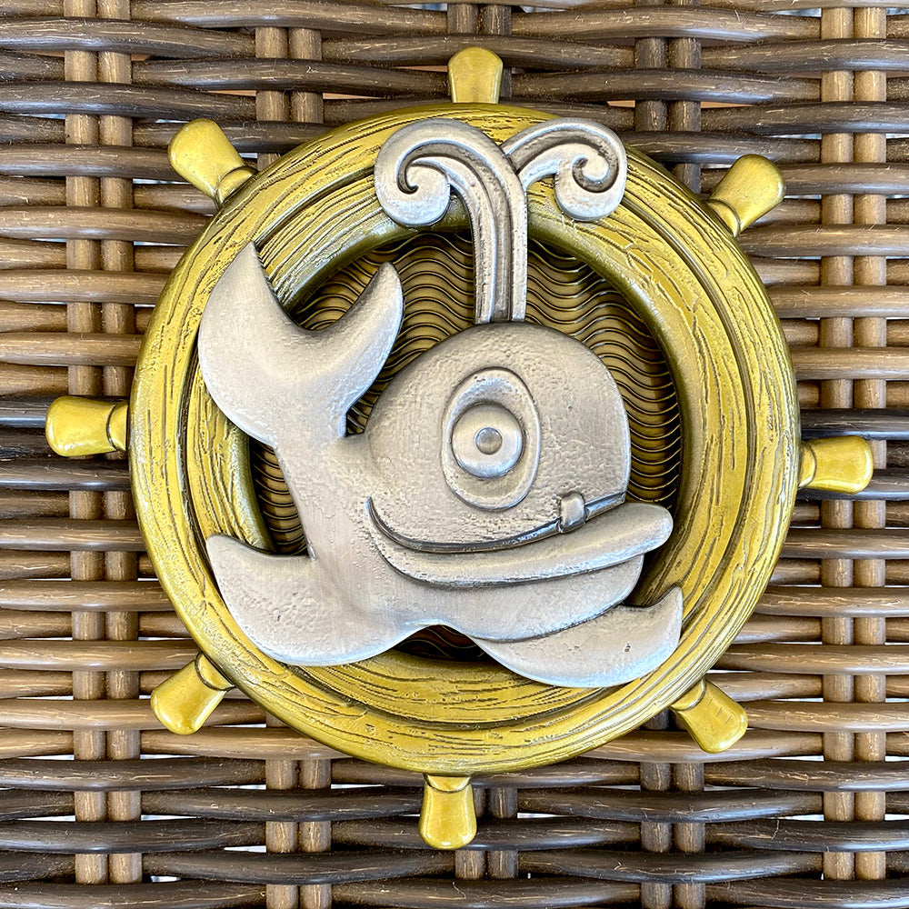 "Toofed" (Save The One Tooth Whale) — Door Knocker