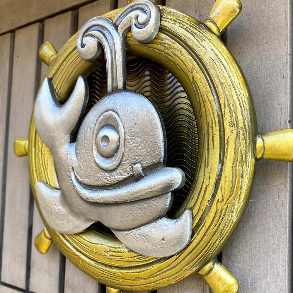 "Toofed" (Save The One Tooth Whale) — Door Knocker