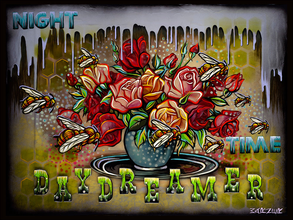 Nighttime Daydreamer — Metal Print