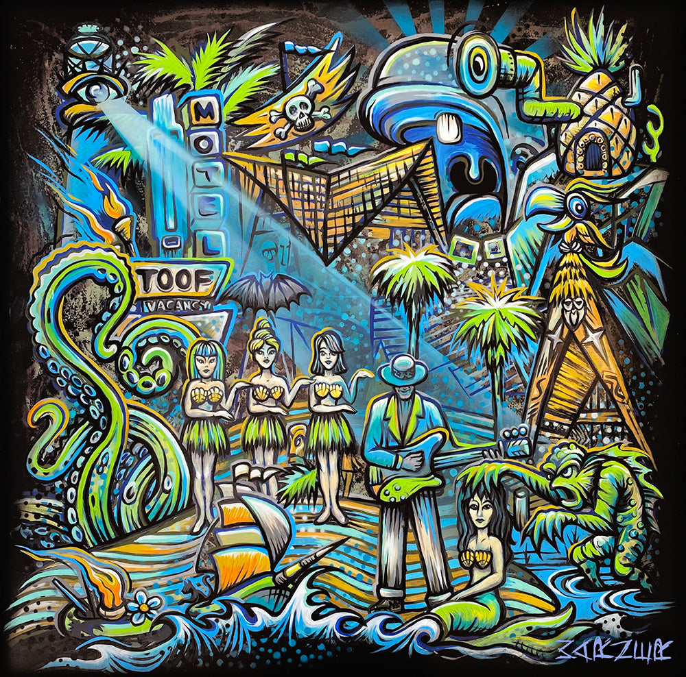 One Toof Island — Metal Print