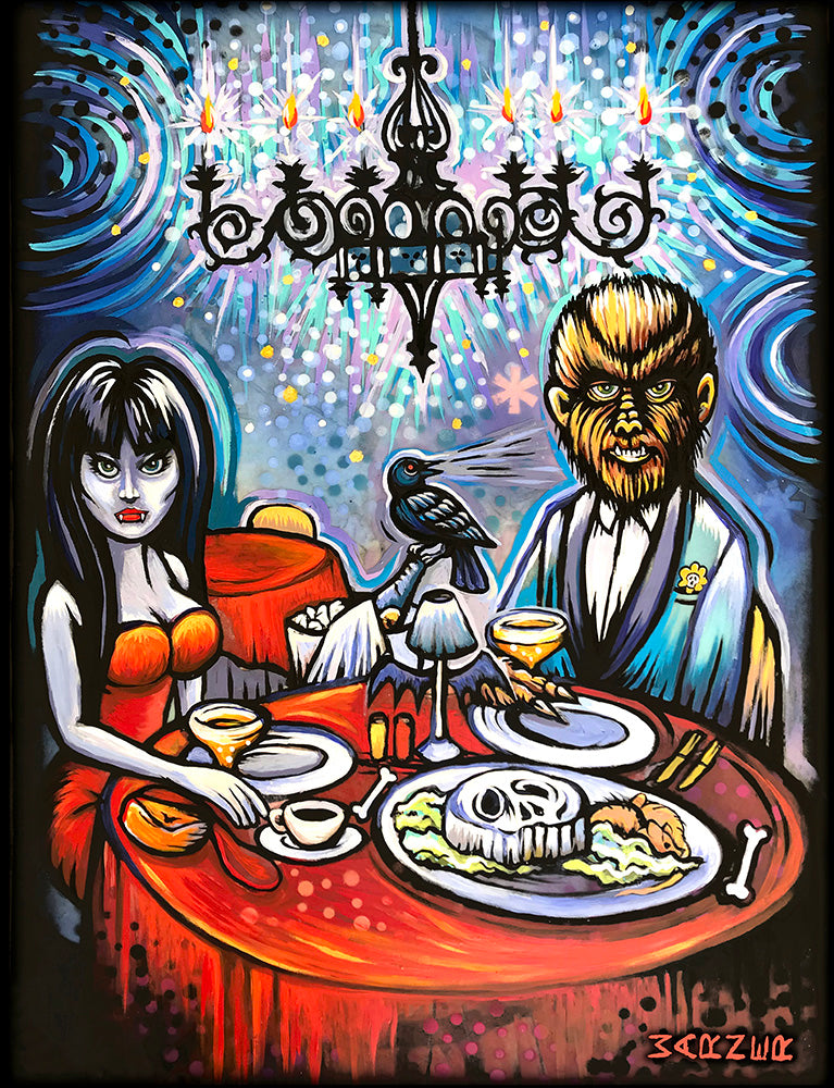 Wax & Wane — Metal Print